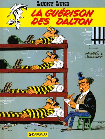 LA LUCKY LUKE N° 44.GUÉRISON DES DALTON