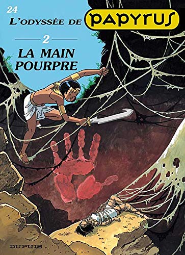 LA PAPYRUS N° 2 - MAIN POURPRE